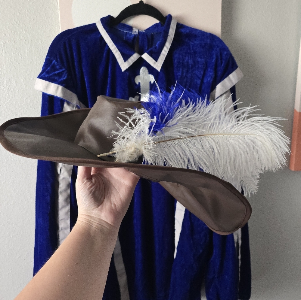 L Men's Musketeer Halloween Costume - Picture 6 of 6